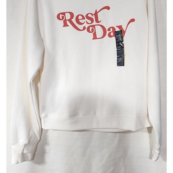 Women's '' Rest Day '' All in motion sweatshirt size small - Picture 6 of 7